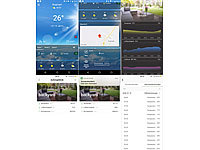; Funk-Wetterstationen mit Außensensor, WLAN und App, Wetterstationen mit Farb-Display, Funkuhr und Außensensor Funk-Wetterstationen mit Außensensor, WLAN und App, Wetterstationen mit Farb-Display, Funkuhr und Außensensor 