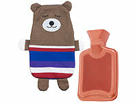 infactory Kuscheltier Wärmflasche, Wärmflasche mit Wärmflaschenbezug