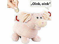 infactory Spardose mit Sound, Sparschwein mit Geräusch