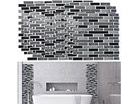 infactory Baddeko-Fliesen-Kleber, Fliesenaufkleber Mosaik Bad