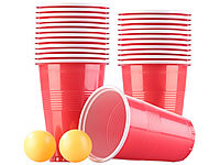 infactory Beer Pong, Bier Ping Pong, Beer Pong Becher, Feierspiele