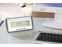 ; Wettervorhersagen Vorhersagen LCD Temperaturen digitale Uhrzeit Displays innen 
