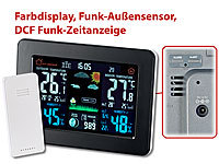 ; Funk-Wetterstationen mit Außensensor, WLAN und App 