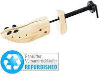 infactory Schuhspanner aus Holz, Schraubschuhdehner, Schuhe weiten