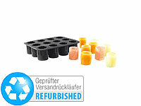 infactory Eis-Trinkgläser, Eis-Glas-Formen, Shotgläser Silikon Formen