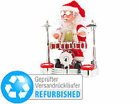 infactory Disco-Weihnachtsmann, Weihnachtsmann LED