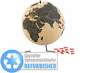 infactory Globus Miniatur, Globus zum Markieren, Erdglobus