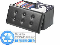 infactory Hocker-Boxen, Stauraum-Möbel, Box mit Stauraum