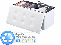 infactory Falt-Truhe, Sitz und Aufbewahrungsbox