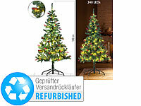 infactory Christmas Tree, Weihnachtsbäume beleuchtet LED, Tannenbaum