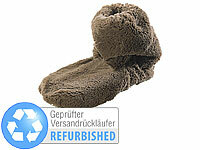 infactory Socken Schuhe, Aufheizbare Hausschuhe, Erwärmbare Hausschuhe