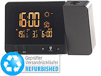 ; Funk-Wetterstationen mit Außensensor, WLAN und App, Wetterstationen mit Farb-Display, Funkuhr und Außensensor 