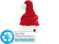 infactory Nicolaus Mütze, Animierte Weihnachtsmann-Mütze