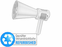 infactory Megafon-Bullhorn, Sprachverstärker kabellos, Flüstertüte