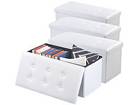 infactory Sitzbank mit Boxen, Truhe mit Stauraum