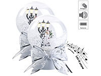 ; LED-Laternen mit Schneewirbel, Singende Weihnachtsbaumkugeln LED-Laternen mit Schneewirbel, Singende Weihnachtsbaumkugeln LED-Laternen mit Schneewirbel, Singende Weihnachtsbaumkugeln 