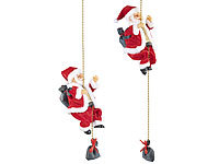 infactory Weihnachtsdeko, Weihnachtsmann klettert