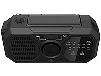; Solar- & Dynamo-Radios mit Powerbank-Funktion 