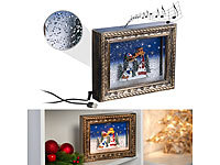 infactory Weihnachtsdeko-Artikel, Bilderrahmen mit LED-Beleuchtung