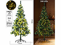 infactory Weihnachtsbaum künstlich, Künstlicher Weihnachtsbaum LED