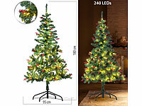infactory Tannenbaum beleuchtet, Tannenbaum mit LED-Beleuchtung
