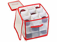 infactory Kugelbox, Weihnachtszubehör-Organizer
