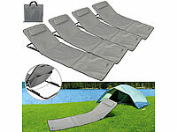 infactory Sitzmatte Outdoor, Strand-Klappkissensitz, Gartenliegestuhl