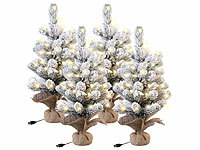 infactory Mini-Christbaum mit USB, LED Deko-Tanneäbaume