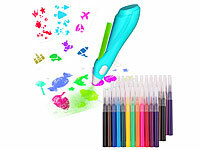 infactory Airbrush Set Kinder, Airbrushset, Airbrush-Sprühgerät