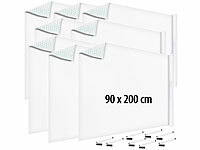 infactory Whiteboard-Tapeten, Whiteboard-Folie für Kinderzimmer; Magnetische Whiteboard-Folien Magnetische Whiteboard-Folien Magnetische Whiteboard-Folien 