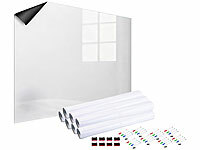 infactory Pinnwand Magnettafel, Whiteboard Folien magnetisch, Tafel