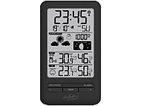 ; Funk-Wetterstationen mit Außensensor, WLAN und App, Wetterstationen mit Farb-Display, Funkuhr und Außensensor Funk-Wetterstationen mit Außensensor, WLAN und App, Wetterstationen mit Farb-Display, Funkuhr und Außensensor Funk-Wetterstationen mit Außensensor, WLAN und App, Wetterstationen mit Farb-Display, Funkuhr und Außensensor Funk-Wetterstationen mit Außensensor, WLAN und App, Wetterstationen mit Farb-Display, Funkuhr und Außensensor 