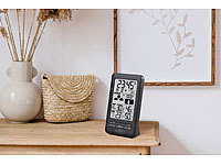 ; Funk-Wetterstationen mit Außensensor, WLAN und App, Wetterstationen mit Farb-Display, Funkuhr und Außensensor Funk-Wetterstationen mit Außensensor, WLAN und App, Wetterstationen mit Farb-Display, Funkuhr und Außensensor Funk-Wetterstationen mit Außensensor, WLAN und App, Wetterstationen mit Farb-Display, Funkuhr und Außensensor Funk-Wetterstationen mit Außensensor, WLAN und App, Wetterstationen mit Farb-Display, Funkuhr und Außensensor 