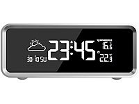 ; Funk-Wetterstationen mit Außensensor, WLAN und App, Wetterstationen mit Farb-Display, Funkuhr und Außensensor 