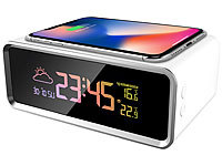 ; Funk-Wetterstationen mit Außensensor, WLAN und App, Wetterstationen mit Farb-Display, Funkuhr und Außensensor 