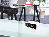 ; Funk-Wetterstationen mit Außensensor, WLAN und App, Wetterstationen mit Farb-Display, Funkuhr und Außensensor 