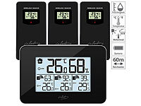 ; Funk-Wetterstationen mit Außensensor, WLAN und App, Wetterstationen mit Farb-Display, Funkuhr und Außensensor Funk-Wetterstationen mit Außensensor, WLAN und App, Wetterstationen mit Farb-Display, Funkuhr und Außensensor Funk-Wetterstationen mit Außensensor, WLAN und App, Wetterstationen mit Farb-Display, Funkuhr und Außensensor Funk-Wetterstationen mit Außensensor, WLAN und App, Wetterstationen mit Farb-Display, Funkuhr und Außensensor 