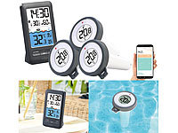 infactory Teichthermometer WLAN, WLAN Pool Thermometer, Pooltermometer