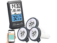 ; Funk-Wetterstationen mit Außensensor, WLAN und App Funk-Wetterstationen mit Außensensor, WLAN und App Funk-Wetterstationen mit Außensensor, WLAN und App Funk-Wetterstationen mit Außensensor, WLAN und App 