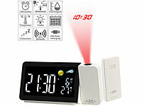 ; Funk-Wetterstationen mit Außensensor, WLAN und App, Wetterstationen mit Farb-Display, Funkuhr und Außensensor 