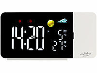 ; Funk-Wetterstationen mit Außensensor, WLAN und App, Wetterstationen mit Farb-Display, Funkuhr und Außensensor 