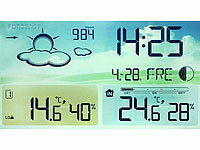 ; Funk-Wetterstationen mit Außensensor, WLAN und App Funk-Wetterstationen mit Außensensor, WLAN und App Funk-Wetterstationen mit Außensensor, WLAN und App Funk-Wetterstationen mit Außensensor, WLAN und App 