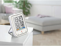 ; Funk-Wetterstationen mit Außensensor, WLAN und App, Wetterstationen mit Farb-Display, Funkuhr und Außensensor 