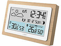 ; Funk-Wetterstationen mit Außensensor, WLAN und App Funk-Wetterstationen mit Außensensor, WLAN und App Funk-Wetterstationen mit Außensensor, WLAN und App Funk-Wetterstationen mit Außensensor, WLAN und App 