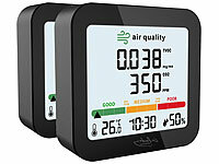 infactory Co2 Warner, Luft-Qualität-Messgerät Co2, Co2-Meter