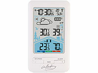 ; Funk-Wetterstationen mit Außensensor, WLAN und App, Wetterstationen mit Farb-Display, Funkuhr und Außensensor Funk-Wetterstationen mit Außensensor, WLAN und App, Wetterstationen mit Farb-Display, Funkuhr und Außensensor Funk-Wetterstationen mit Außensensor, WLAN und App, Wetterstationen mit Farb-Display, Funkuhr und Außensensor 