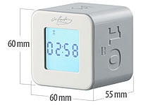 ; Timer mit Licht- und Vibrations-Alarm, Funk-Wecker mit zwei Weckzeiten, Thermometer, Hygrometer Timer mit Licht- und Vibrations-Alarm, Funk-Wecker mit zwei Weckzeiten, Thermometer, Hygrometer Timer mit Licht- und Vibrations-Alarm, Funk-Wecker mit zwei Weckzeiten, Thermometer, Hygrometer Timer mit Licht- und Vibrations-Alarm, Funk-Wecker mit zwei Weckzeiten, Thermometer, Hygrometer 