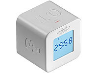 ; Timer mit Licht- und Vibrations-Alarm, Funk-Wecker mit zwei Weckzeiten, Thermometer, Hygrometer Timer mit Licht- und Vibrations-Alarm, Funk-Wecker mit zwei Weckzeiten, Thermometer, Hygrometer Timer mit Licht- und Vibrations-Alarm, Funk-Wecker mit zwei Weckzeiten, Thermometer, Hygrometer Timer mit Licht- und Vibrations-Alarm, Funk-Wecker mit zwei Weckzeiten, Thermometer, Hygrometer 