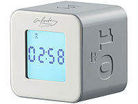 ; Timer mit Licht- und Vibrations-Alarm, Funk-Wecker mit zwei Weckzeiten, Thermometer, Hygrometer Timer mit Licht- und Vibrations-Alarm, Funk-Wecker mit zwei Weckzeiten, Thermometer, Hygrometer Timer mit Licht- und Vibrations-Alarm, Funk-Wecker mit zwei Weckzeiten, Thermometer, Hygrometer Timer mit Licht- und Vibrations-Alarm, Funk-Wecker mit zwei Weckzeiten, Thermometer, Hygrometer 