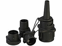 infactory Ventiladapter, Adapter Luftpumpe Luftmatratze, Pumpenadapter